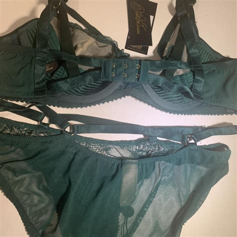 Dita Von Teese Madame X Lingerie Set In Juniper Depop