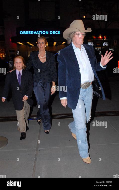 Don Imus, wife Deirdre Imus, and son out and about in Midtown Manhattan