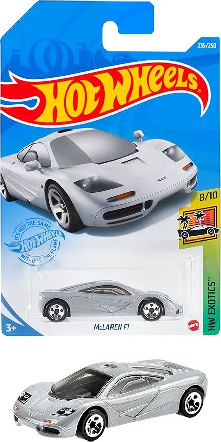 Amazon ホットウィール Hot Wheels ベーシックカー マクラーレン F1 HCM63 ミニカーダイキャストカー ホビー