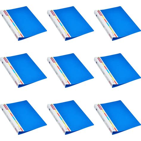 Attache Папка на 2-х кольцах 17/32мм А4 F502/07 синяя, 9 шт/ - купить с ...