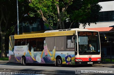 Bus 61 SMRT Buses Mercedes Benz OC500LE SMB35K Bus Interchange