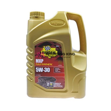 Buy Bardahl 5W30 Fully Synthetic 4L - | Mounting King Auto Parts Malaysia