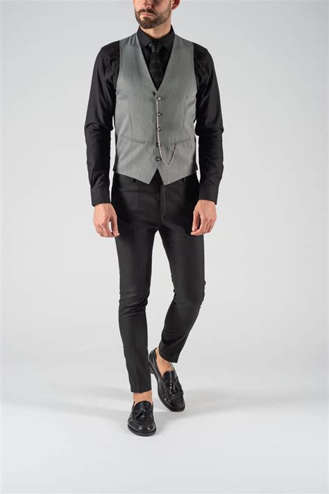 Классический серый мужской жилет. Арт.:3-1213-5 – купить в магазине ...