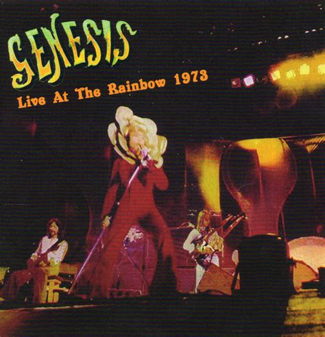 Genesis Live At The Rainbow 1973 2014 Cd Discogs