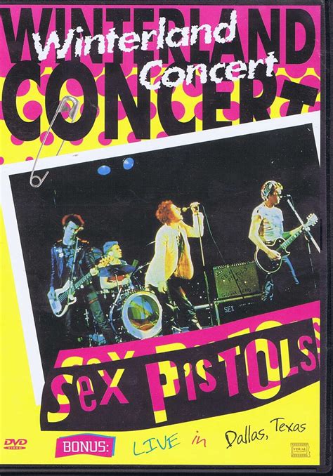 Amazon SEX PISTOLS Winterland Concert Live In Dallas DVD Movies TV