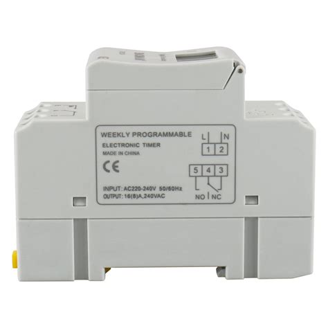 Programmable Timer Switch Relay THC15A Digital LCD Power 16Amp SPST ...