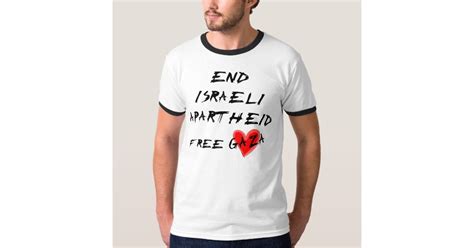 End Israeli Apartheid T Shirt