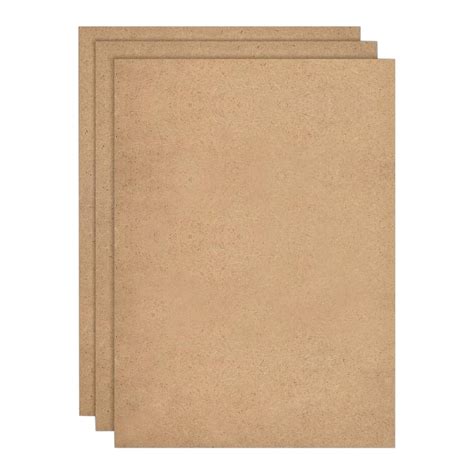 Комплект от 3 естествени МДФ плоскости с дебелина 2,5 мм А4 - eMAG.bg