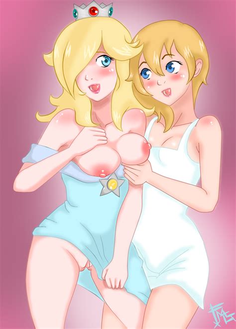 Rosalina X Namine By Cheeky Pudge Hentai Foundry