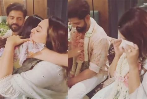 Sonakshi Sinha Zaheer Iqbal Wedding Bride Gets Emotional After Grooms