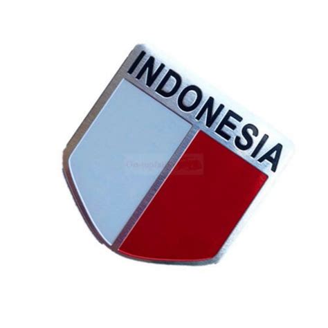 Jual Stiker Bendera Indonesia 3d Stiker Sepeda Motor Mobil Stiker Merah Putih Indonesia