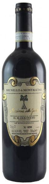 2017 Brunello Di Montalcino DOCG Madonna Delle Grazie Il Marroneto