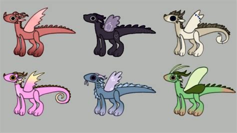 Wof Dragon Adopts Open By Badussian On Deviantart