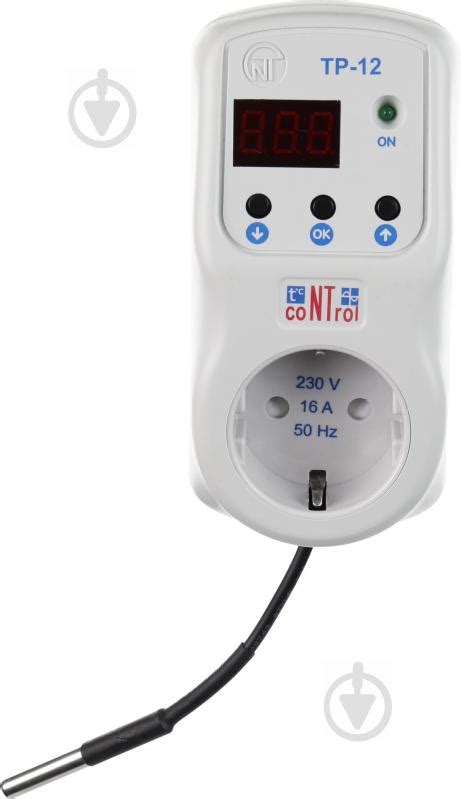 ᐉ Терморегулятор Volt Control з функцією реле перенапруги TP-12 • Краща ...