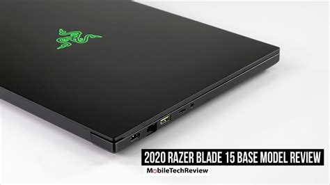 2020 Razer Blade 15 Base Model Review - YouTube