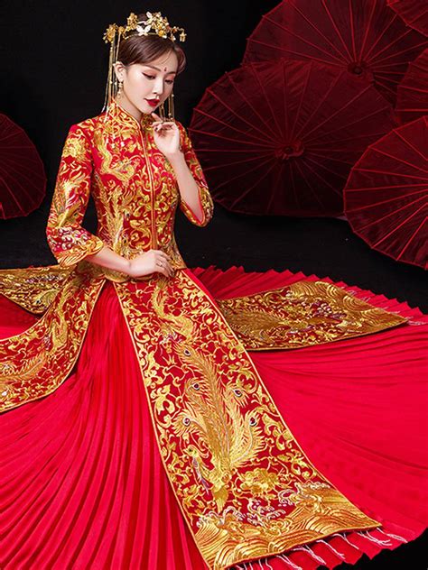 Traditional Han Chinese Wedding Dress Bridal Dress Hanfu