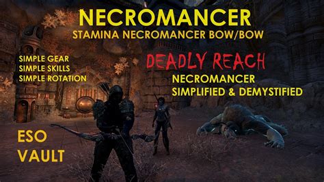 Necrom Bow Necromancer ESO YouTube