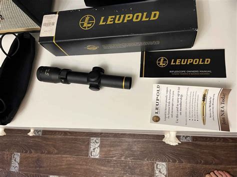 Прицел Leupold VX-r 1.25-4/20 , прицельная сетка fire dot circle