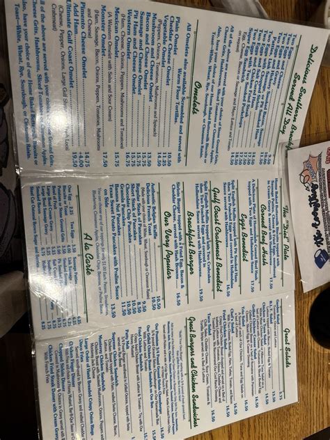 Menu Donut Hole Bakery Cafe