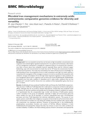 Fillable Online BMC Microbiology Fundaci N Ciencia Vida Fax Email