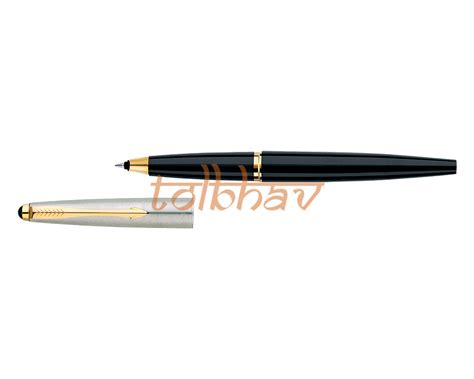 Parker Galaxy Standard Gold Trim Roller Ball Pen Black New EBay