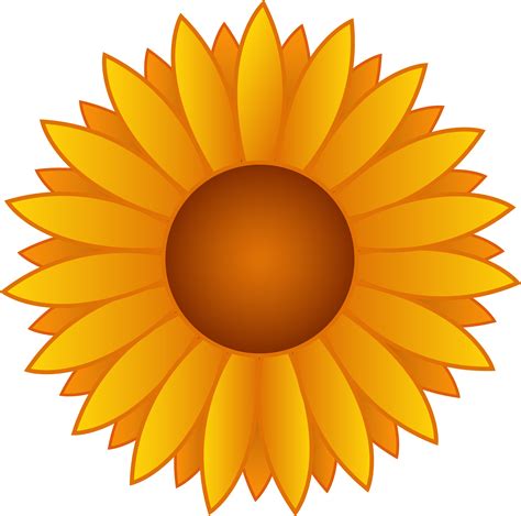 sunflower clip art 10
