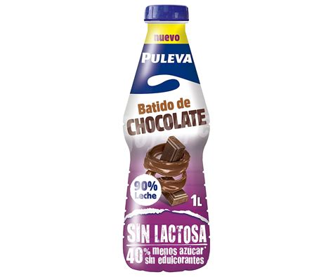 Puleva Batido Con Sabor A Chocolate Sin Lactosa Y Elaborado Con Un