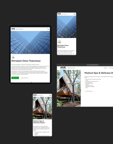 MIR-RT.RU | CORPORATE WEBSITE :: Behance