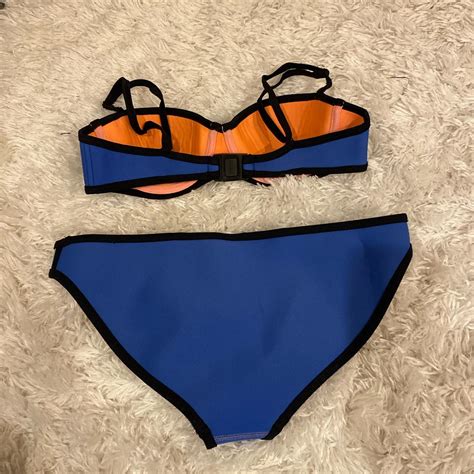 Triangl Bikini Originally Neoprene Top Xs Depop