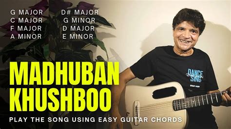 Madhuban Khushboo Deta Hai Easy Guitar Chords Chitranshi Sir Youtube