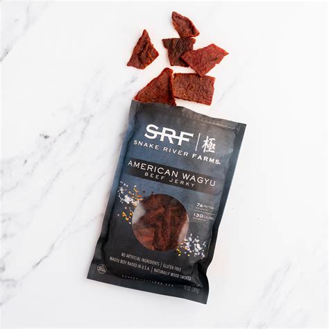 Wagyu Beef Jerky 10 Oz American Wagyu Jerky Srf Snake River Farms