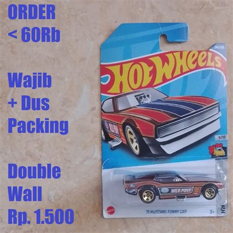 Jual Hot Wheels 2022 Treasure Hunt 71 Mustang Funny Car Shopee Indonesia
