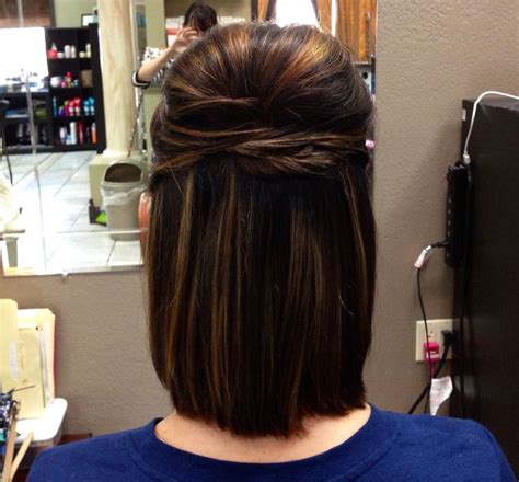 Quick And Stunning Half Up Black And Blonde Hair