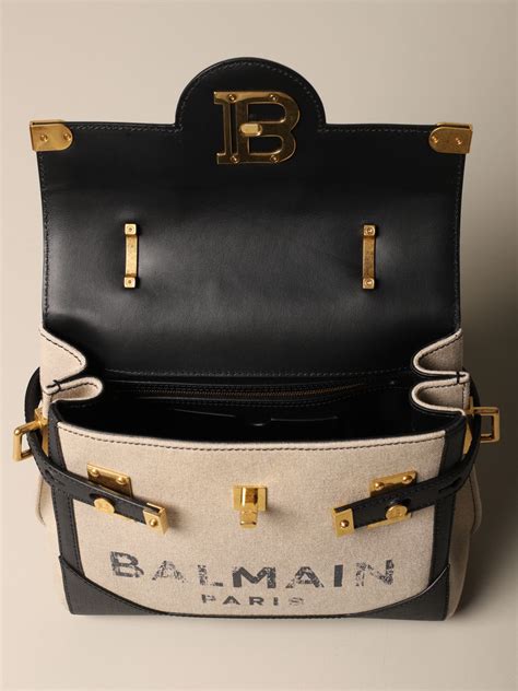 Balmain Monogram Leather Tote | IUCN Water