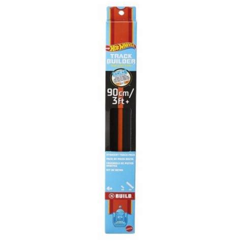 Hot Wheels Track Builder Unlimited Straight Track 90cm 3ft Black 1 Kroger