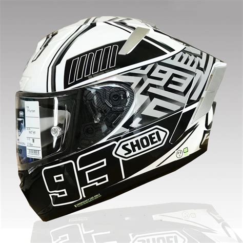 Shoei X14 White Ant Helmet Motorcycle Full Face Locomotive Men And