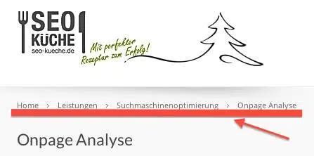 Breadcrumb Navigation Einfach Erkl Rt Seo K Che