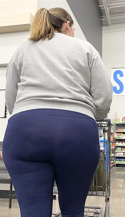 Pawg Milf Blue Spandex Spandex Leggings Yoga Pants Forum