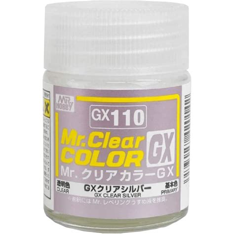 GNZ - Mr. Clear Silver - 18ml Bottle - GX110