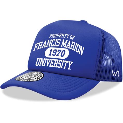 Fmu Francis Marion University Patriots Property Foam Trucker Hats