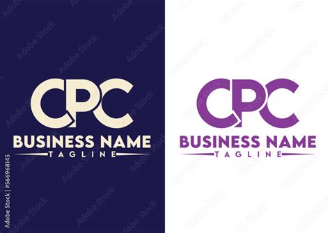 Letter CPC logo design vector template, CPC logo Stock Vector | Adobe Stock