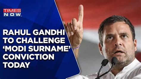 Rahul Gandhi To Challenge Conviction In Modi Surname Defamation Case