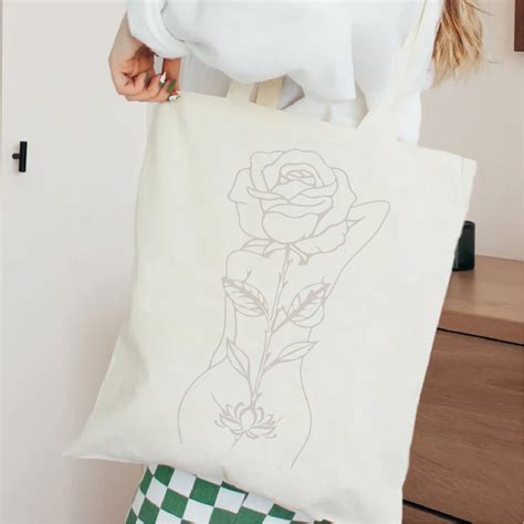 Boho Svg Goddess Svg Nude Floral Woman Line Art Svg Png Etsy