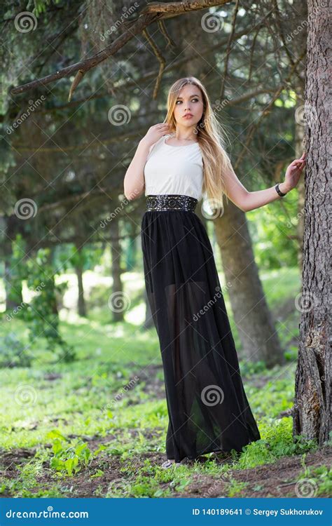 Alluring Blonde Woman Stock Image Image Of Girl Caucasian