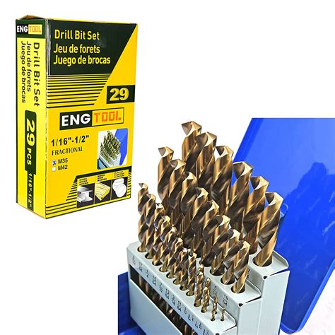 MaxTool 29 Pieces Drill Set 29PCs 29 Piece Twist Drill Bit Set 5