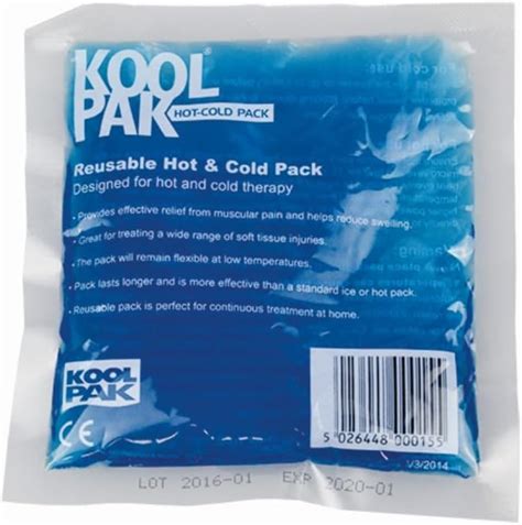 Koolpak Reusable Hot And Cold Gel Pack Small Cm X Cm Amazon Co Uk Health