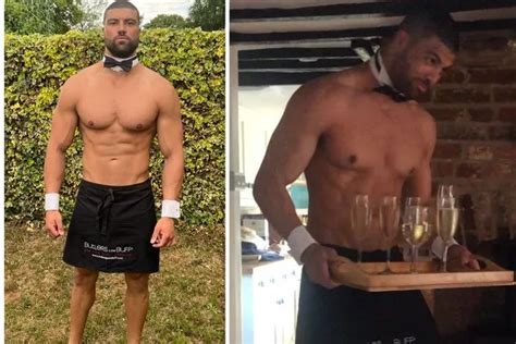 Naked Butler Earns An Hour Baring Bottom And Even Eating Chocolate Off Guest Wales Online