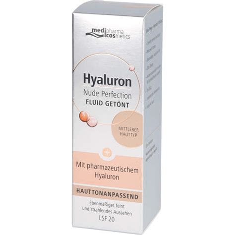 Hyaluron Nude Perfection Fluid getönt mittl HT L20 50 ml