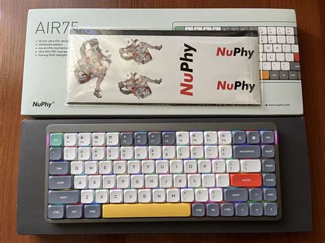 NuPhy Air75 mechanical keyboard клавіатура механічна Hot Swap 6 800 грн Периферийные