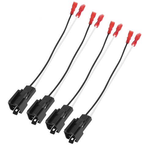 4 Pack 72 6512 Car Speaker Wire Harness Adapter Connector Speakers